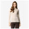 Living Crafts Stehkragen-Shirt BERENICE, Macadamia Melange 2