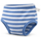 HANS NATUR Kinder Slip Bio-Baumwolle blau-off white 2
