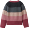 People Wear Organic Strick-Jacke bunt geringelt 2