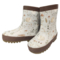 Maximo Kinder Gummistiefel "Igel" federgrau/braun 1