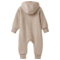 People Wear Organic Fleece-Overall dunkelsand mélange 2