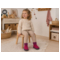 HANS NATUR Kinder Hausschuhe Hüttenschuhe fuchsia 5