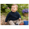 Reiff Strickwaren Baby Jacke Schlüttli Bio-Merinowolle marine 3
