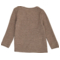 müsli by GREEN COTTON Baby Langarmshirt SW rip Walnut melange 2