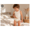 HANS NATUR Baby und Kinder Unterhemd Bio-Baumwolle "pure basic" 3
