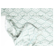 HANS NATUR Babynest Bezug Bio-Baumwolle Raute mint 2