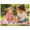Reiff Strickwaren Baby Jacke Schlüttli Bio-Merinowolle candy-geringelt 2