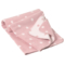 Babydecke Bio-Baumwolle blush-Punkte