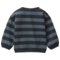 People Wear Organic Sweat-Pullover Bio-Baumwollem (kbA) Blockstreifen dunkelblau 2