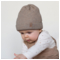 Maximo Mini-Beanie mit Umschlag, braunmeliert 3