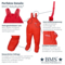 BMS "BabyBuddy" Krabbel- und Regenhose SoftSkin rot 4