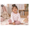 HANS NATUR Kinder Unterhemd Langarm Bio-Baumwolle Flamingo 5