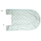 Babynest Bezug Bio-Baumwolle Raute mint