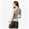 Living Crafts Stehkragen-Shirt BERENICE, Macadamia Melange 4