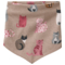 People Wear Organic Halstuch Katzen taupe 1