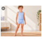HANS NATUR Jungen Boxershorts Bio-Baumwolle hellblau-weiß gestreift 3