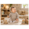Reiff Strickwaren Baby Jacke Schlüttli Bio-Merinowolle savanne-natur 2