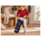 HANS NATUR Kinder Unterhose lang Bio-Baumwolle grau-off white 4
