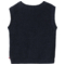 People Wear Organic Strick-Pullunder dunkelblau mélange 2