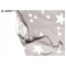 HANS NATUR Babynest Bezug Bio-Baumwolle Stern grau 2