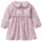 People Wear Organic Langarm-Kleid Bio-Baumwolle (kbA) mille fleurs grau violett 1