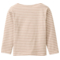 People Wear Organic Langarm-Shirt taupe geringelt 2