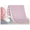 Richter Textilien Babydecke Bio-Baumwolle mauve-melange 2