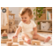 HANS NATUR Baby Body Kurzarm Bio Baumwolle 5er Set "pure basic" 4