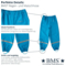 BMS Buddelhose ohne Latz skyblue 5