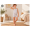 HANS NATUR Jungen Boxershorts Bio-Baumwolle grau-weiß gestreift 3