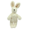 Tierpuppen Baby Hase weiß