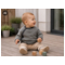 Reiff Strickwaren Baby Jacke Schlüttli Bio-Merinowolle grau-natur 3