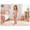HANS NATUR Kinder Slip Bio-Baumwolle grau-off white 4