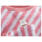 Kinder Slip Bio-Baumwolle rosa-off white 2