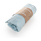 Spannbettlaken Bio-Baumwolle aqua
