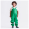 BMS Kinder Buddelhose Regenhose mit Latz Räuberwald SoftSkin grün 4