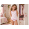 HANS NATUR Kinder Slip Bio-Baumwolle Flamingo 4