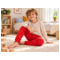 HANS NATUR Kinder Leggings Bio-Baumwolle rot 3