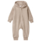 People Wear Organic Fleece-Overall dunkelsand mélange 1