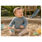 Reiff Strickwaren Baby Jacke Schlüttli Bio-Merinowolle aqua-savanne 2