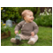 Reiff Strickwaren Baby Jacke Schlüttli Bio-Merinowolle savanne 2