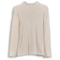 Living Crafts Stehkragen-Shirt BERENICE, Macadamia Melange 1