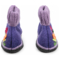 HANS NATUR Kinder Hausschuhe Hüttenschuhe Blümchen 2