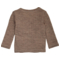 müsli by GREEN COTTON Baby Wickeljacke SW rip Walnut melange 2