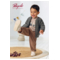 People Wear Organic Langarm-Shirt taupe geringelt 3
