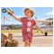 HANS NATUR Kinder Shorts Bio-Baumwolle beere 3