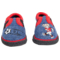 HANS NATUR Kinder Hausschuhe Walkpuschen Fußballer jeansblau 2