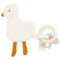 Gans Bio-Baumwolle (kbA) mit Holzbeißring 1