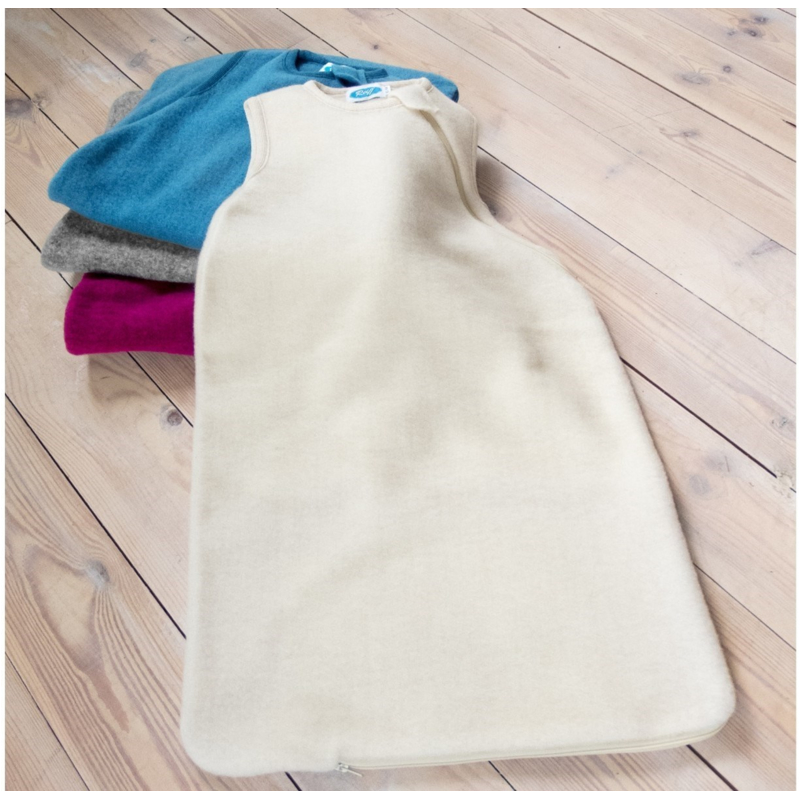 schlafsack mit fuß alvi Beinen Stitch 2 in 1 Erwachsene Farbe:Dark Chocolate